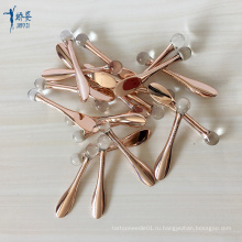 Пластиковые косметические инструменты для макияжа с УФ-шпателем из розового золота